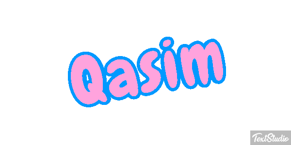 Qasim Tekst effect