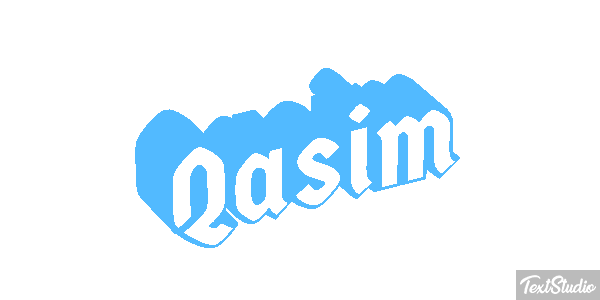 Qasim Tekst effect