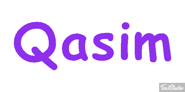 Qasim Tekst effect