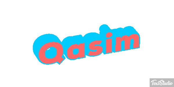 Qasim Tekst effect