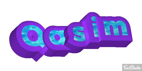 Qasim Tekst effect