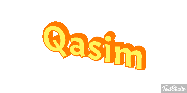 Qasim Tekst effect
