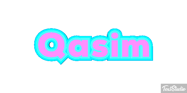 Qasim Tekst effect