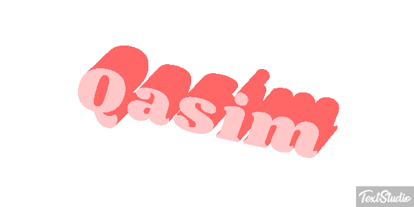 Qasim Tekst effect