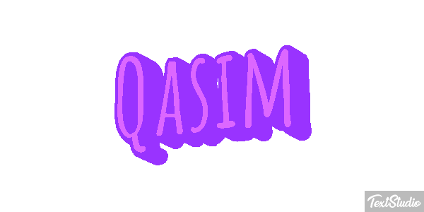 Qasim Tekst effect