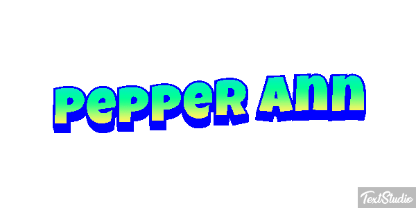 Pepper Ann Texteffekt