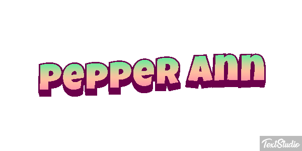 Pepper Ann Texteffekt
