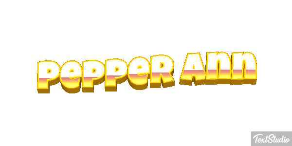 Pepper Ann Texteffekt