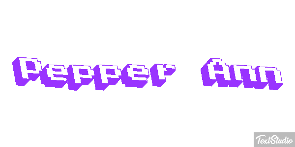 Pepper Ann Texteffekt