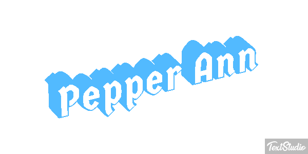 Pepper Ann Texteffekt