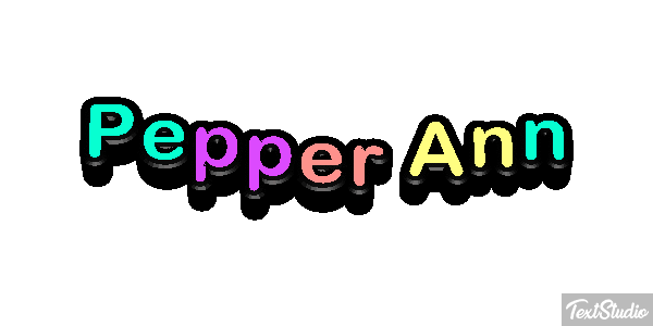 Pepper Ann Texteffekt
