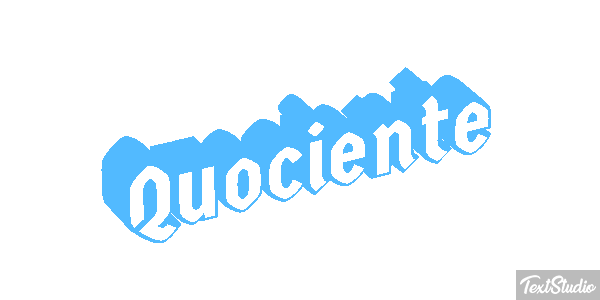 Quociente Effetto testo