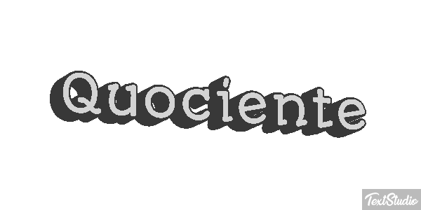Quociente Effetto testo