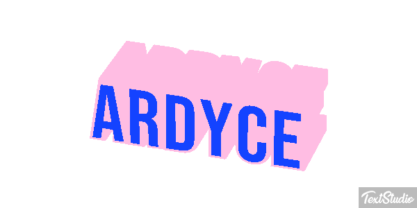 Ardyce Effetto testo