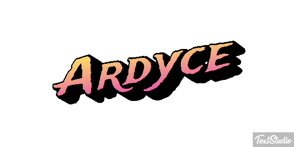 Ardyce Effetto testo