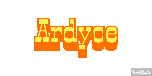 Ardyce Effetto testo