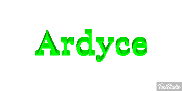 Ardyce Effetto testo
