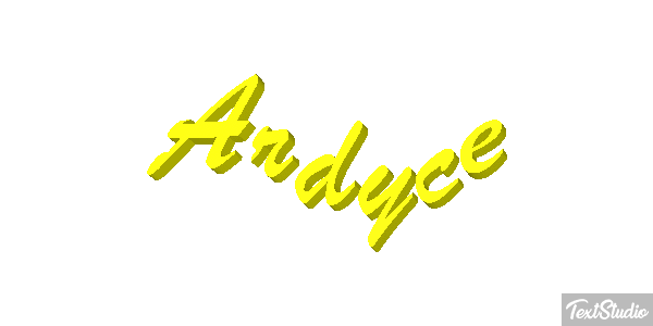 Ardyce Effetto testo