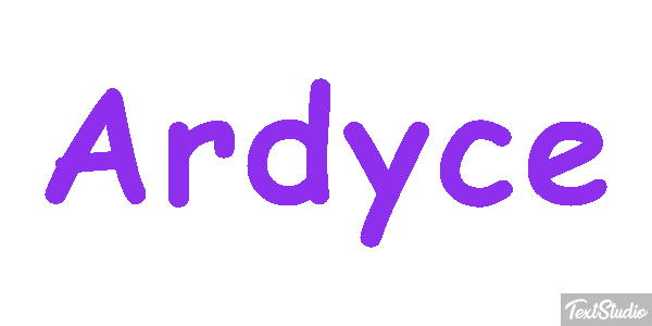 Ardyce Effetto testo