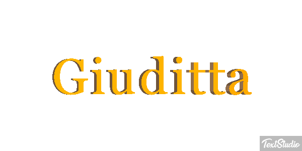 Giuditta Effetto testo