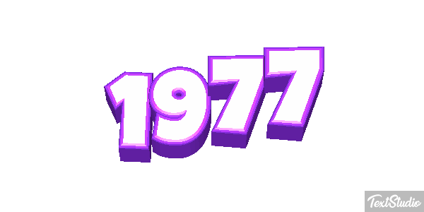 1977 Texteffekt