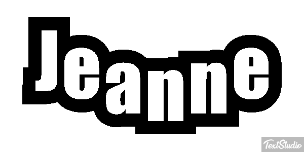 Jeanne Text effect