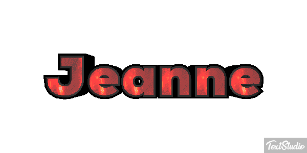Jeanne Text effect
