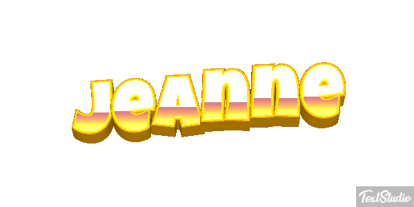 Jeanne Text effect