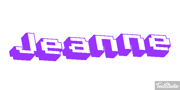 Jeanne Text effect