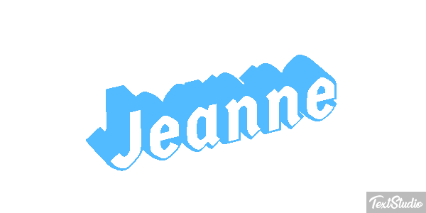 Jeanne Text effect