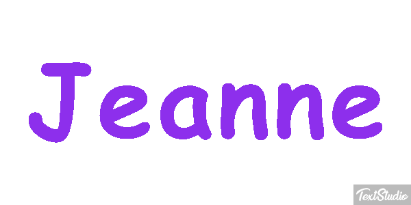 Jeanne Text effect