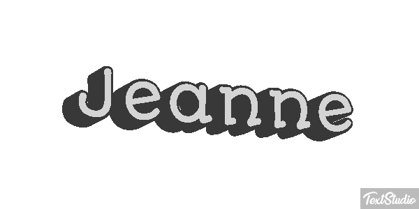 Jeanne Text effect