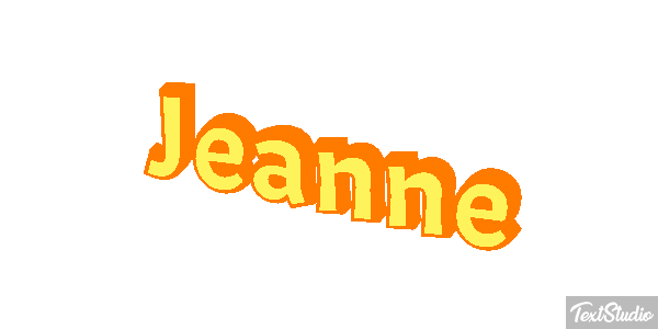 Jeanne Text effect
