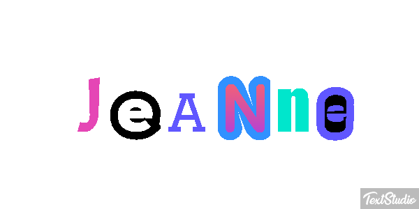 Jeanne Text effect