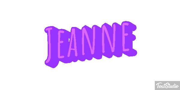 Jeanne Text effect