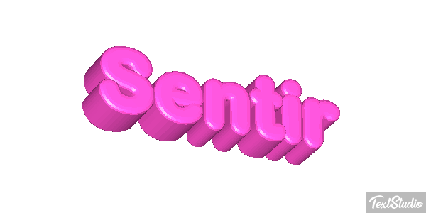 Sentir Efeito do texto