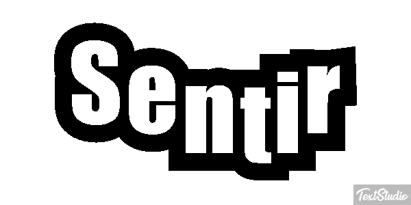 Sentir Efeito do texto