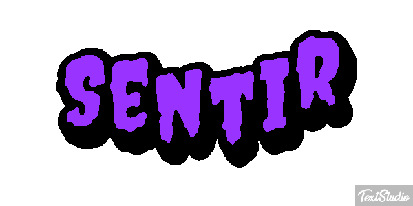 Sentir Efeito do texto