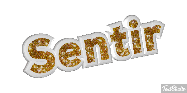 Sentir Efeito do texto