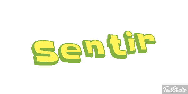 Sentir Efeito do texto
