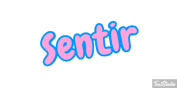 Sentir Efeito do texto