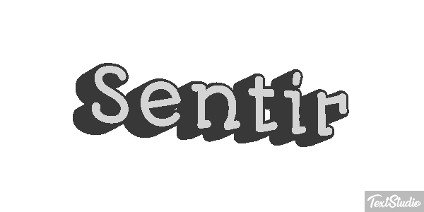 Sentir Efeito do texto