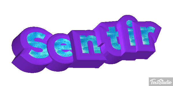 Sentir Efeito do texto