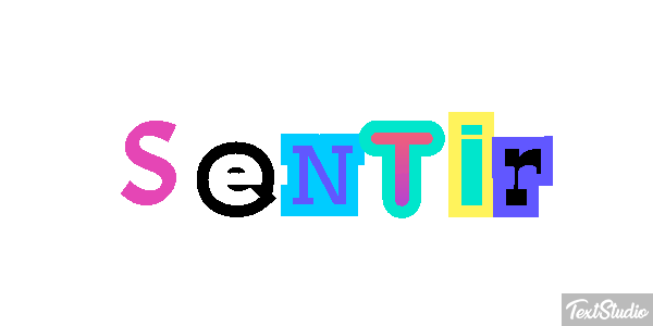 Sentir Efeito do texto
