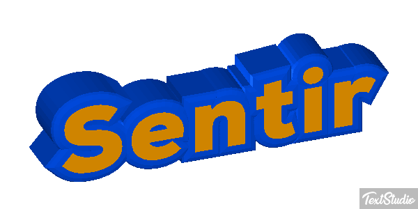 Sentir Efeito do texto