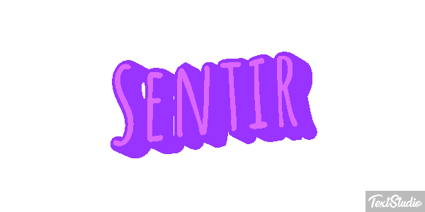 Sentir Efeito do texto