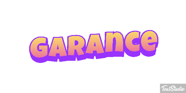 Garance Текстовый эффект