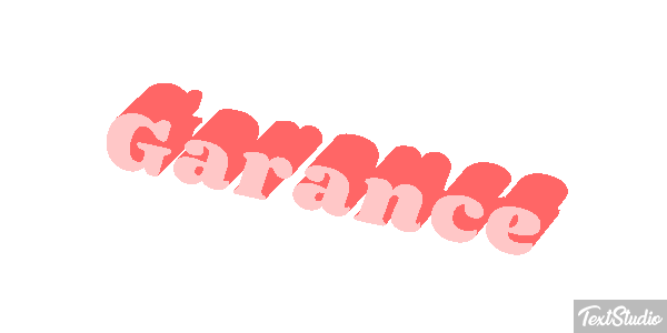 Garance Текстовый эффект