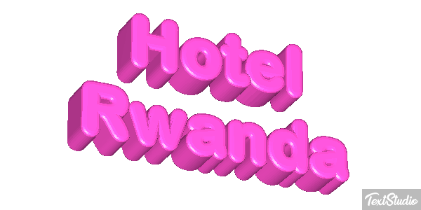 Hotel Rwanda Texteffekt