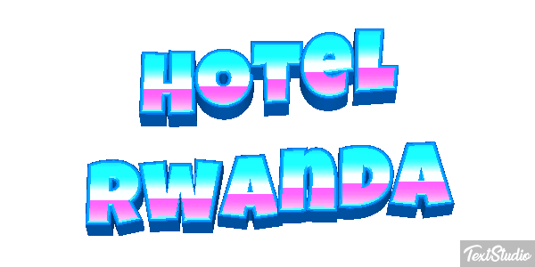Hotel Rwanda Texteffekt
